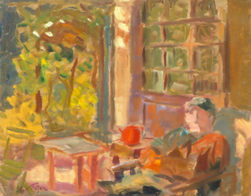 252 lecture sous la veranda