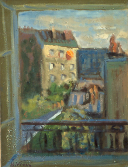313 vue de l'atelier de montparnasse