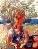 194 jeune fille sur la plage