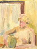 211 femme nue � la toilette