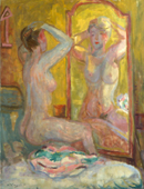 236 nu a la toilette