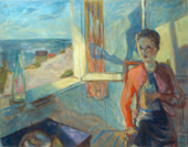 250 femme � la fen�tre