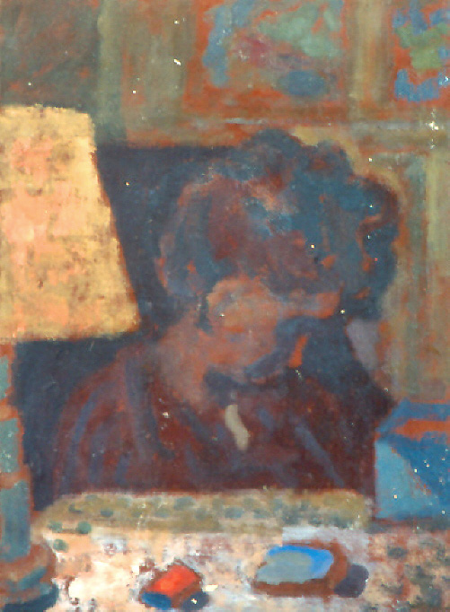 Lecture sous la lampe