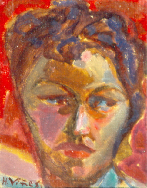 T�te de femme (rue Brunel, gardienne)