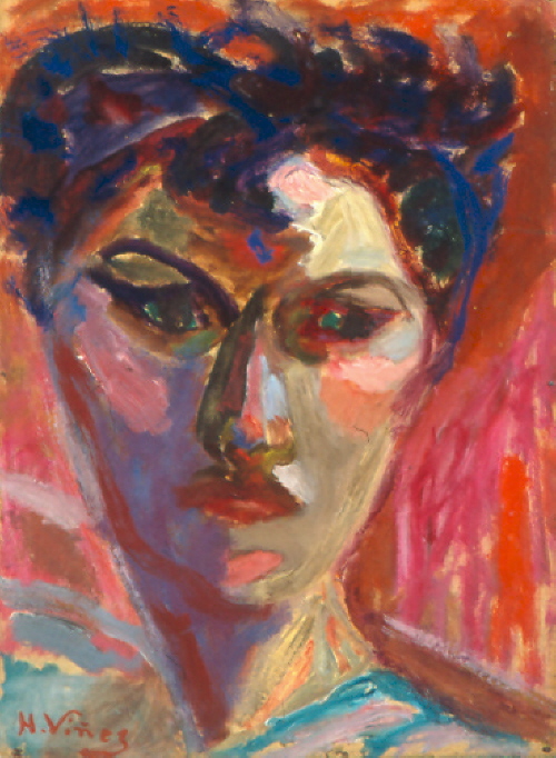 Portrait de femme (rue Brunel, la gardienne)