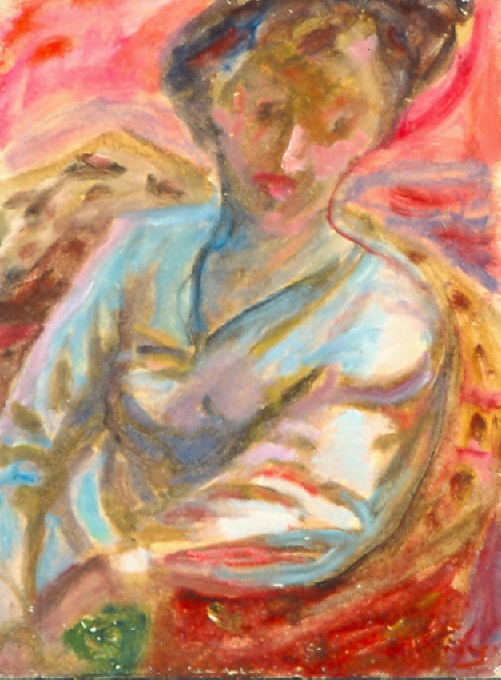 Portrait de femme (rue Brunel, la gardienne) 04