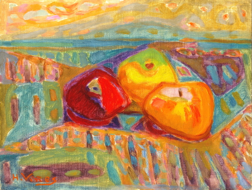 Nature morte aux pommes