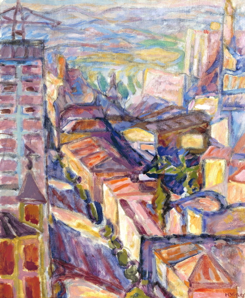 Paysage de la Sierra, Madrid