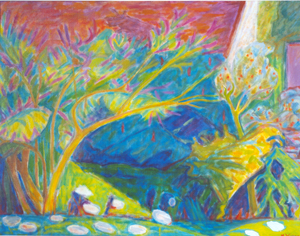 Le fond du jardin (Honfleur)